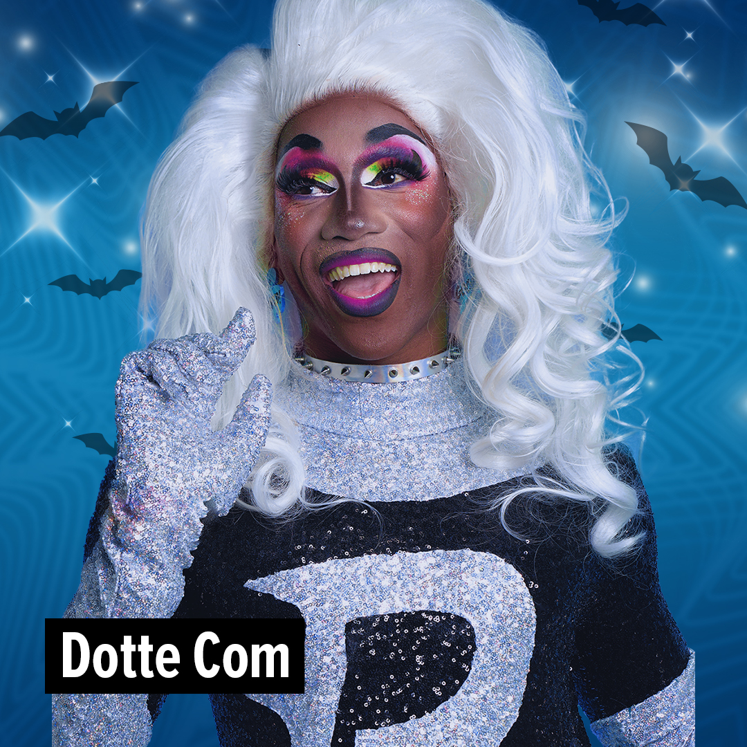 dotte com drag performer – museum of illusions atlanta – halloween magic